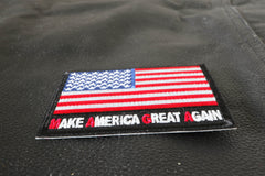 Make America Great Again MAGA US Flag Patch - 3x2.75 inch