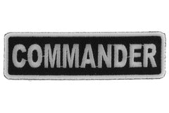 Commander Patch - 3.5x1 inch