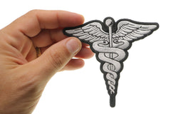 Medic Symbol Patch BW - 4x3.8 inch