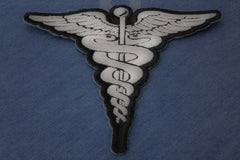 Medic Symbol Patch BW - 4x3.8 inch