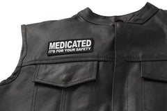 Medicated It's For Your Safety Patch - 4x1.5 inch