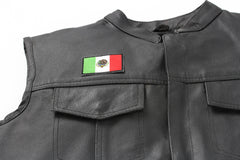 Mexico Flag 2.5 Inch Patch - 2.5x1.5 inch