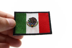 Mexico Flag 2.5 Inch Patch - 2.5x1.5 inch