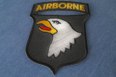 101st Airborne Patch - 3x4.25 inch