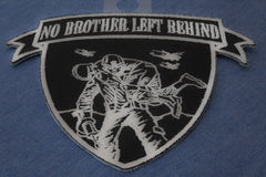 No Brother Left Behind Soldier Patch Soldier carrying Soldier - 4.5x3.5 inch