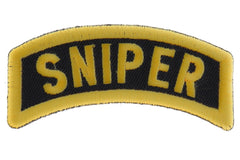 Sniper Rocker Patch - 3x1.5 inch