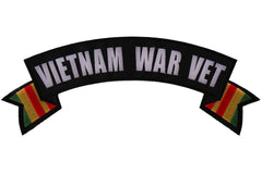 Vietnam War Vet Patch - 11x4.5 inch