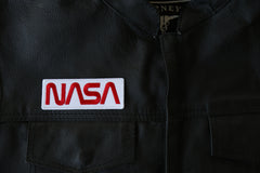 NASA Novelty Iron on Patch - 4x1.5 inch