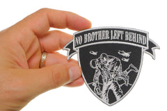 No Brother Left Behind Soldier Patch Soldier carrying Soldier - 4.5x3.5 inch