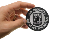 Our Brothers Are Never Forgotten Patch Small - 3x3 inch