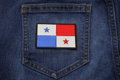 Panama Flag Patch - 3x2 inch