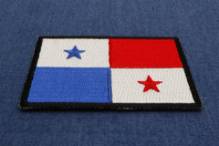 Panama Flag Patch - 3x2 inch