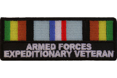 Armed Forces Expeditionary Patch - 4x1.5 inch