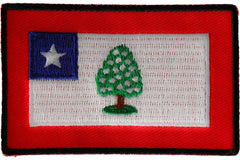 Historical Mississippi Flag Iron on Patch - 3x1.9 inch