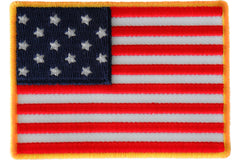 Star Spangled Banner Iron on Historical Flag Patch - 3x2.2 inch