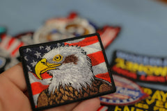 Patriot Eagle Patch - 3x3 inch