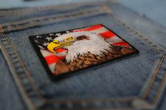 Patriot Eagle Patch - 3x3 inch