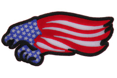 American Flag Eagle Patch - 4x2.5 inch