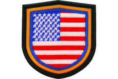 USA Shield Patch - 2.88x3 inch