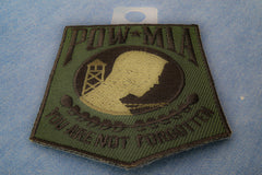 POW MIA Subdued Green Patch - 2.5x3 inch