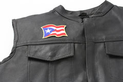 Puerto Rico Flag Patch - 3x2.5 inch