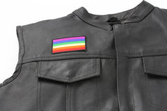 Rainbow Flag LGBTQ Iron on Novelty Patch - 3x2 inch