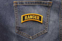 Ranger Rocker Patch - 3x1.5 inch