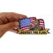 Saluting Soldier Patch - 4.5x2.4 inch