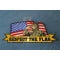 Saluting Soldier Patch - 4.5x2.4 inch