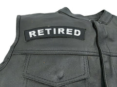 Retired Patch - 6x1.5 inch