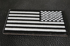 American Flag Patch Reversed 3 inch - 3x1.6 inch