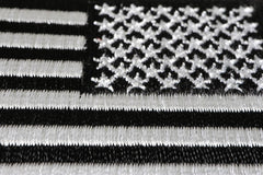 American Flag Patch Reversed 3 inch - 3x1.6 inch