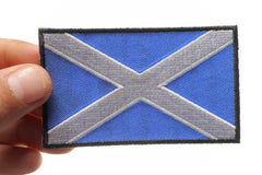 Scotland Flag Patch - 3.5x2.1 inch