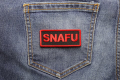 SNAFU Patch - 3x1.25 inch