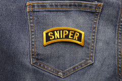 Sniper Rocker Patch - 3x1.5 inch