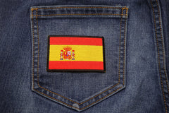 Spanish Flag Patch - 3x2 inch