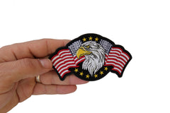 Star Spangled Banner Eagle Patch - 4.5x2.5 inch