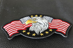 Star Spangled Banner Eagle Patch - 4.5x2.5 inch