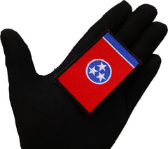 Tennessee State Flag Patch - 3x2 inch