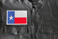 Texas Flag Iron on Patch Medium - 5x3.5 inch