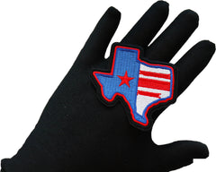 Texas Pride Iron on Patch - 3.25x3.13 inch