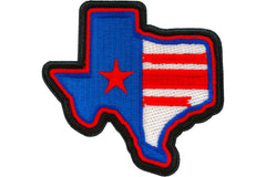 Texas Pride Iron on Patch - 3.25x3.13 inch