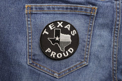 Texas Proud Patch - 3x3 inch