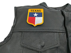 Texas Shield Patch - 2.75x3.5 inch