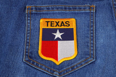 Texas Shield Patch - 2.75x3.5 inch