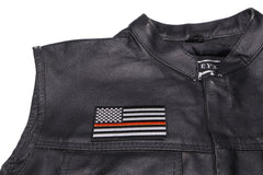 Thin Orange Line American Flag For Search & Rescue - 3.5x2 inch