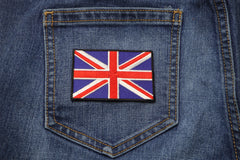 United Kingdom Flag Patch - 3x2 inch