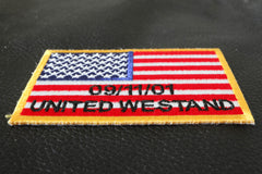 United We Stand 91101 Flag Patch - 3x2 inch