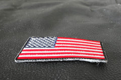 US Flag Patch Black Border 2.5 Inch - 2.5x1.4 inch