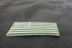 US Flag Patch Earth Green 2.5 Inch - 2.5x1.4 inch